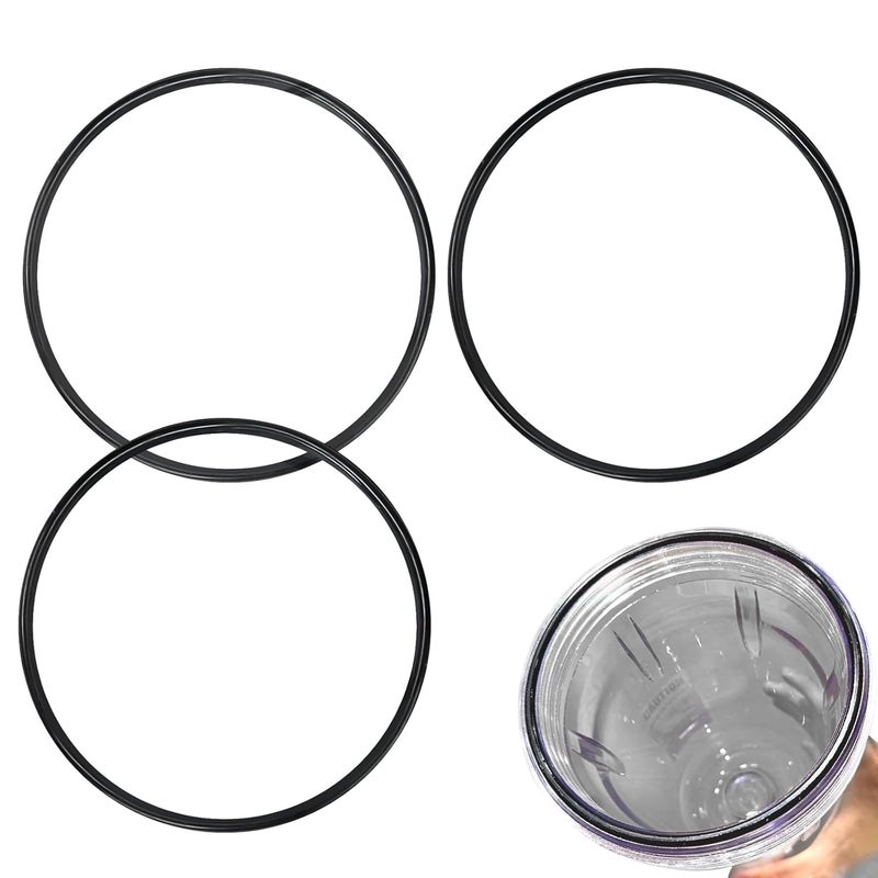 Antrys AO-WH-LG-OR Replacement O-Rings for AO Smith Whole House Water Filter AO-WH-PRE, 1074315 Water Sediment Filter O Rings Compatible with Most 4.5 Inch Filters Housings, 5.48 Inch Diameter - 3 Pack - Image 1
